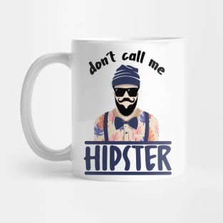 Hipster T Shert Mug